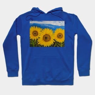 Sunflower Trio Hoodie